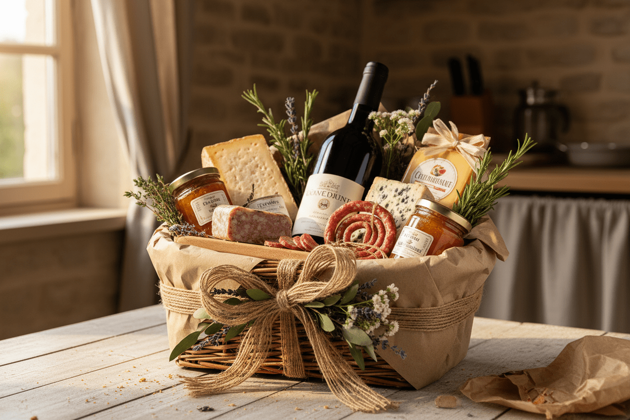 Découvrez nos meilleures idées de panier garni à faire soi-même. Produits du terroir, étapes de création et conseils d'emballage pour un cadeau unique.