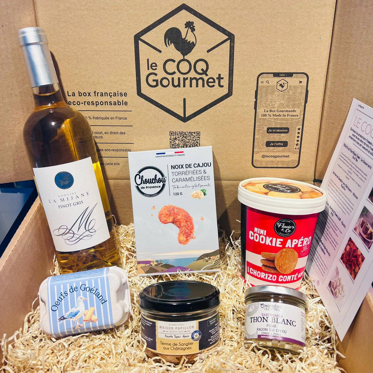 Box gourmande degustation