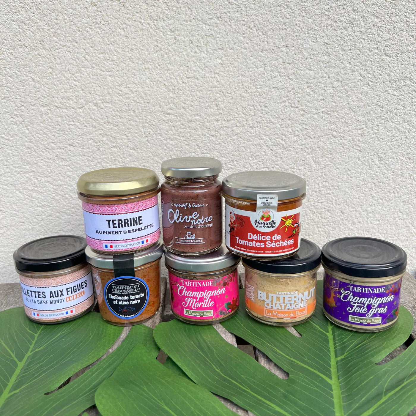Sélection de plusieurs produits du terroir Le Coq Gourmet