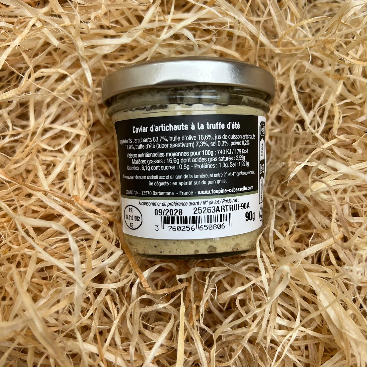 Caviar d'Artichauts à la Truffe d'été