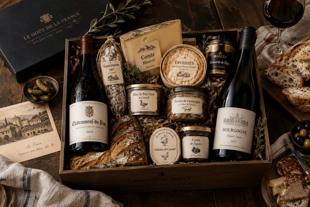 Quel coffret gourmand pour homme choisir ? Découvrez notre comparatif des meilleurs paniers garnis et box du terroir pour régaler les épicuriens.
