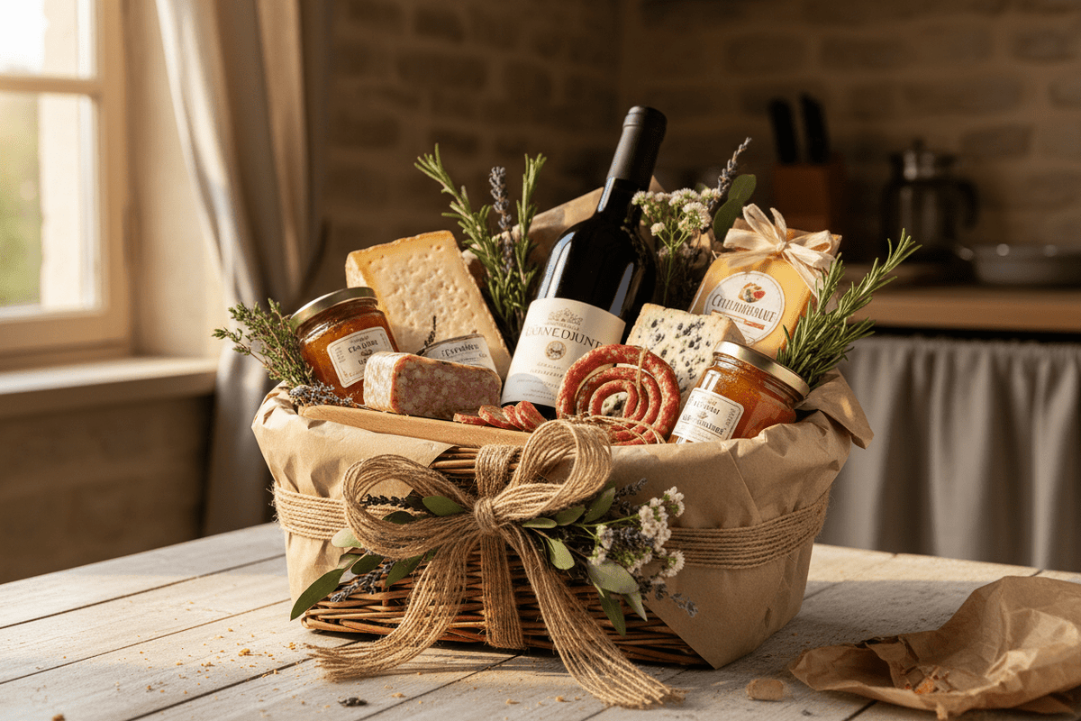 Découvrez nos meilleures idées de panier garni à faire soi-même. Produits du terroir, étapes de création et conseils d'emballage pour un cadeau unique.