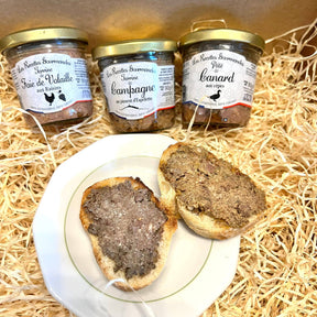 Lot de 3 terrines