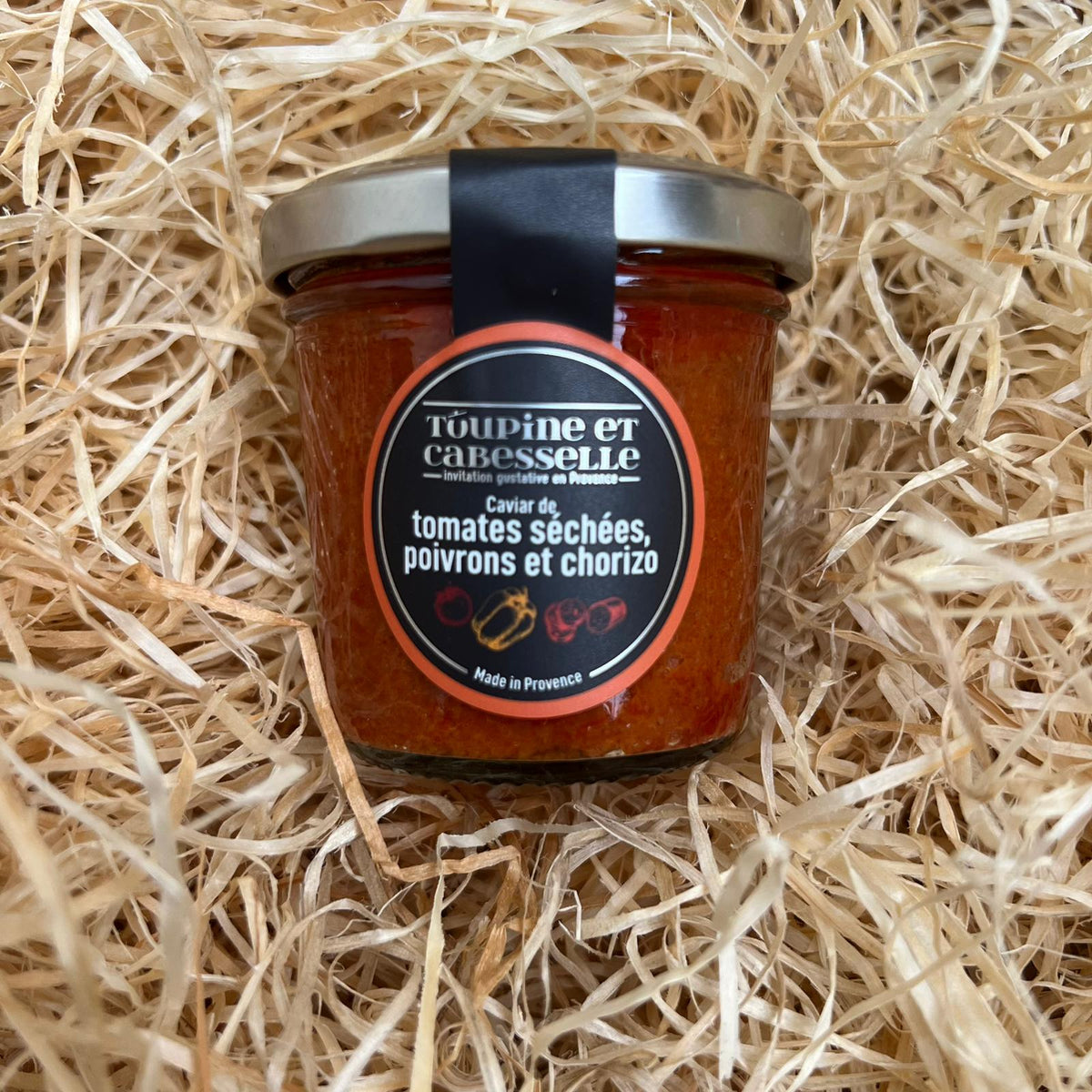 Caviar de Tomates Séchées, Poivrons et Chorizo