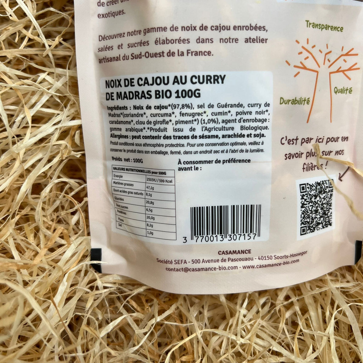 Noix de Cajou au Curry