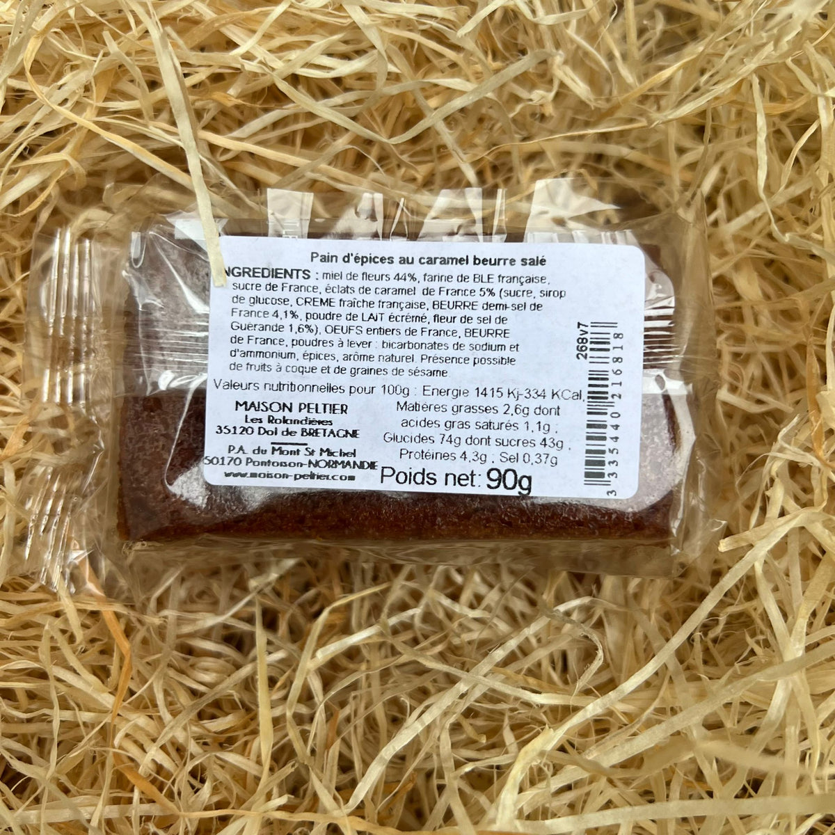 Pain d'épices Caramel au Beurre Salé