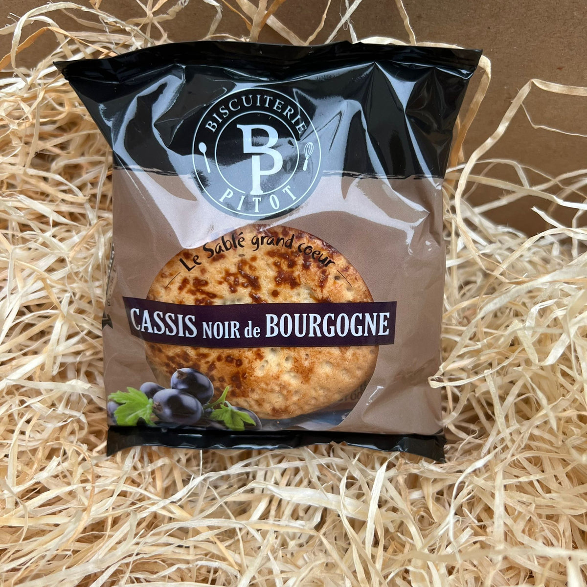 Sablé aux Cassis Noir de Bourgogne