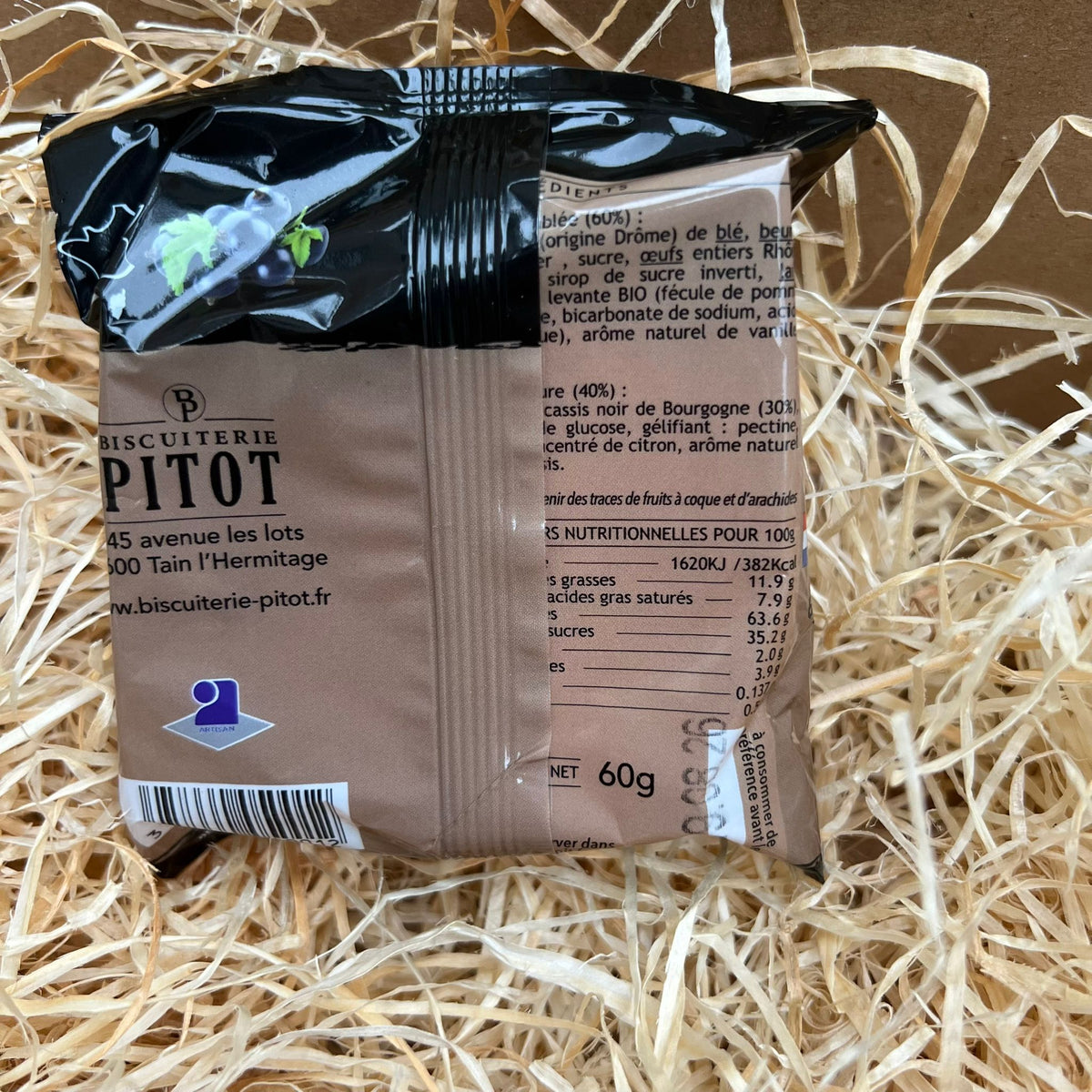 Sablé aux Cassis Noir de Bourgogne