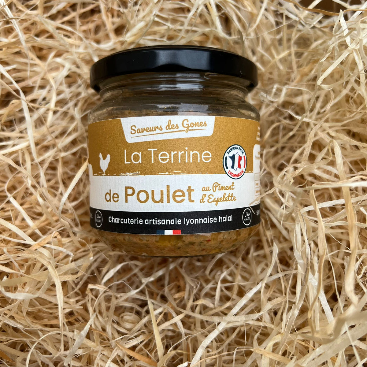 Terrine de Poulet au Piment d'Espelette - Halal