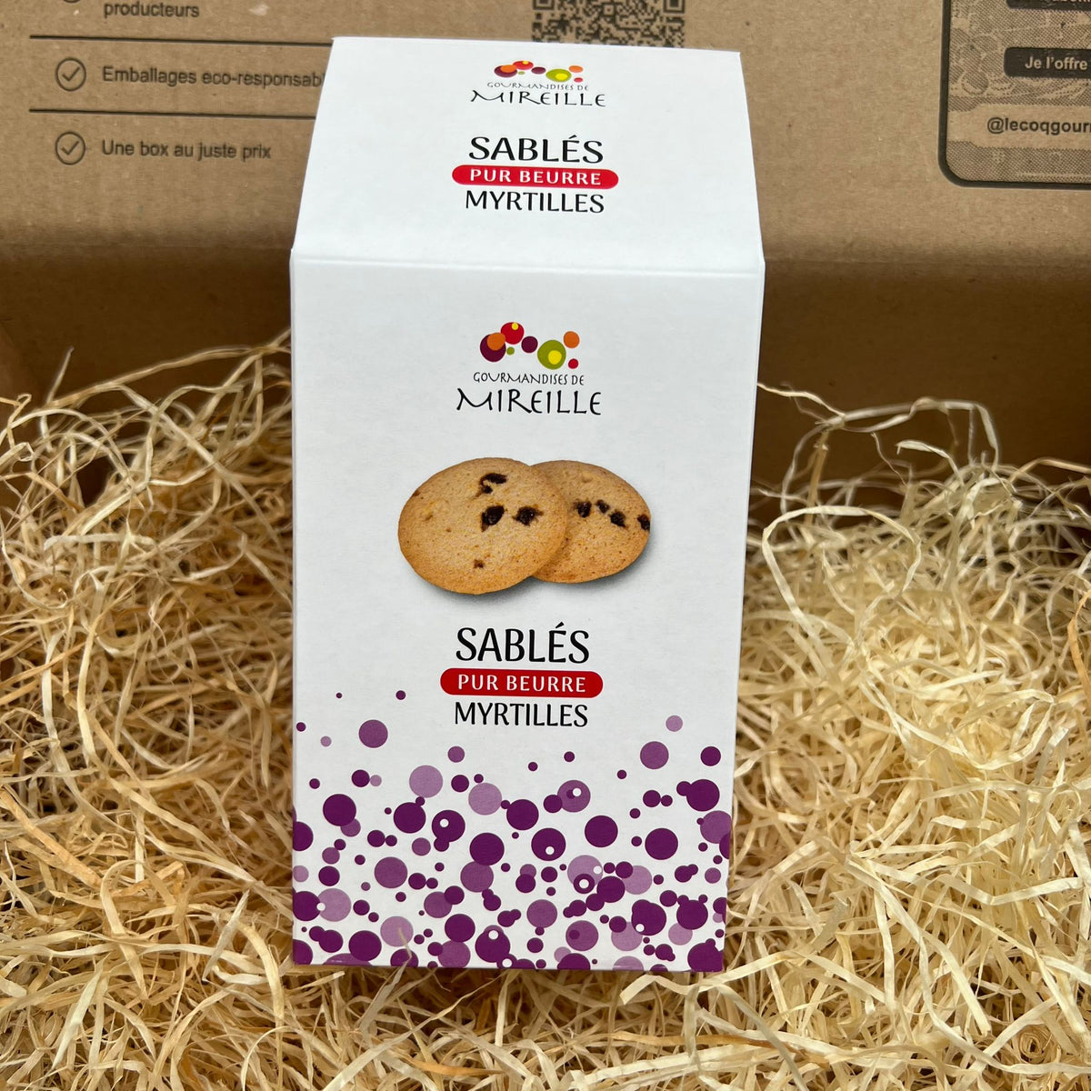 Sablés Myrtilles